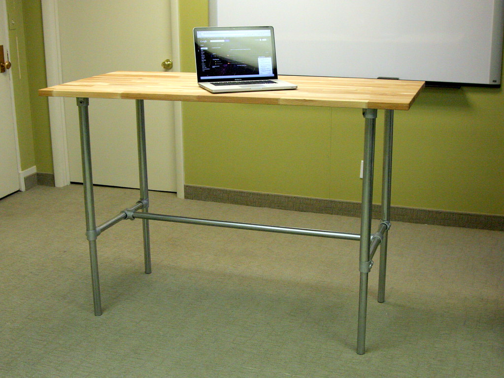 Sitting Standing Desk Adjustable Height This Adjustable Flickr