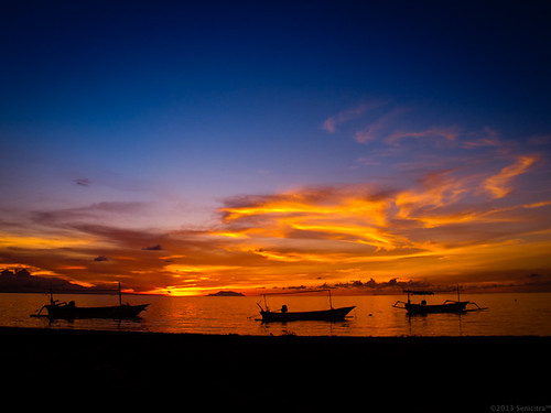 sunset bali beach silhouette boat dusk siluet perahu pantai senja lovina singaraja matahariterbenam