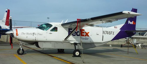 FedEx feeder airplane