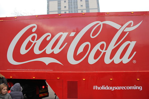 Coca Cola Truck in Preston