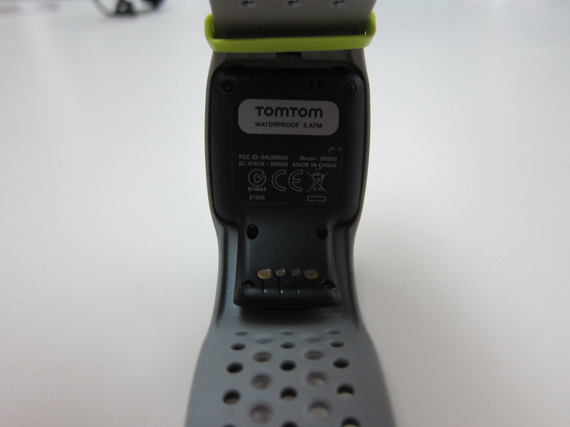 TomTom Multi-Sport GPS Watch - Watch In Watch Strap Back