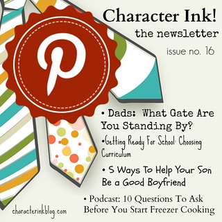 Pin Character Ink Newsltters to Pinterest!