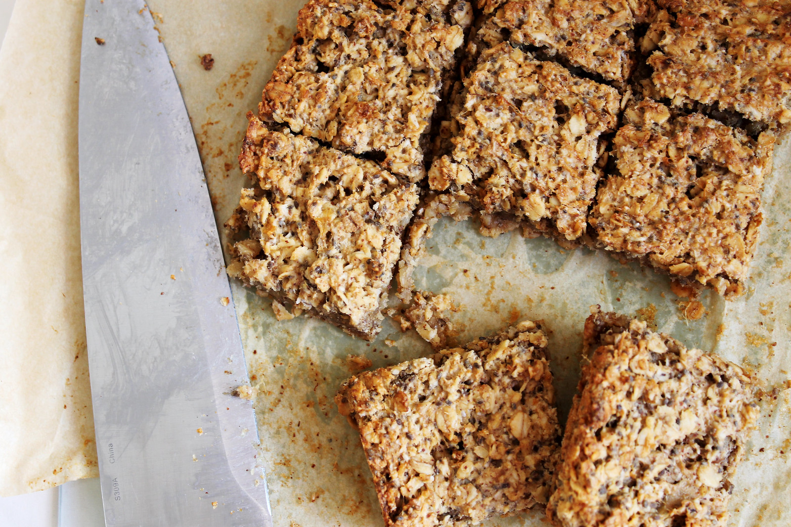 pear and ginger flapjacks