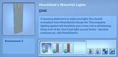 Hirschfield's Waterfall Lights