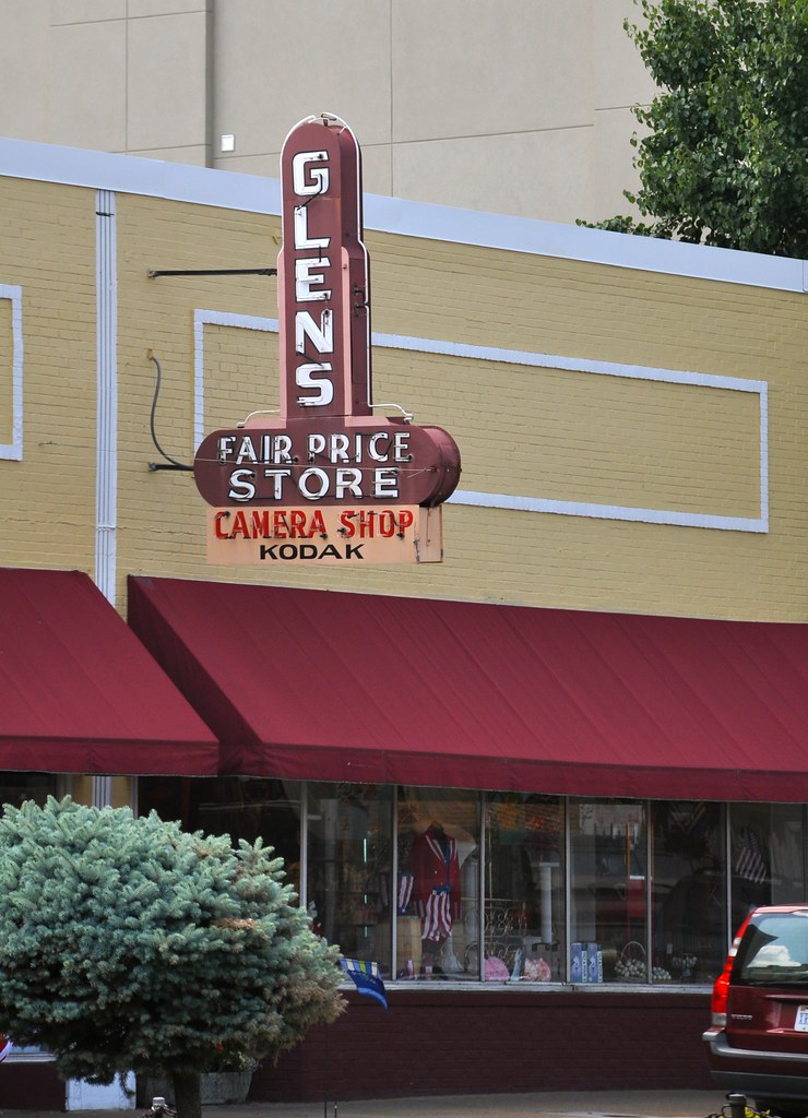Glen's Fair Price Store and Camera Shop Vintage Sign, Harrisonburg, VA