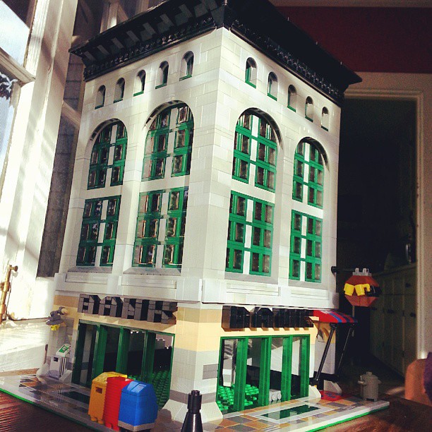 Latest #lego #moc #afol #modular #cafecorner #brickcentral