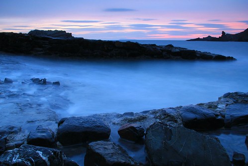 ocean longexposure sunset sea water coast seaside twilight dusk devon coastline bluehour seashore headland hartland hartlandquay