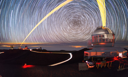 longexposure night hawaii sigma nasa fisheye observatory telescope subaru laser astronomy telescopes gemini 15mm keck maunakea startrails observatories cfht adaptiveoptics irtf canadafrance