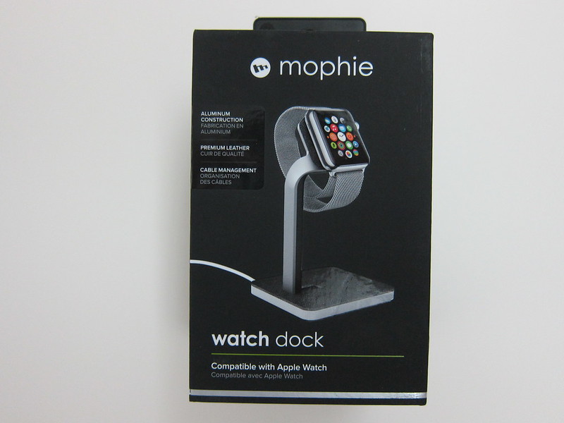 Mophie Apple Watch Dock - Box Front