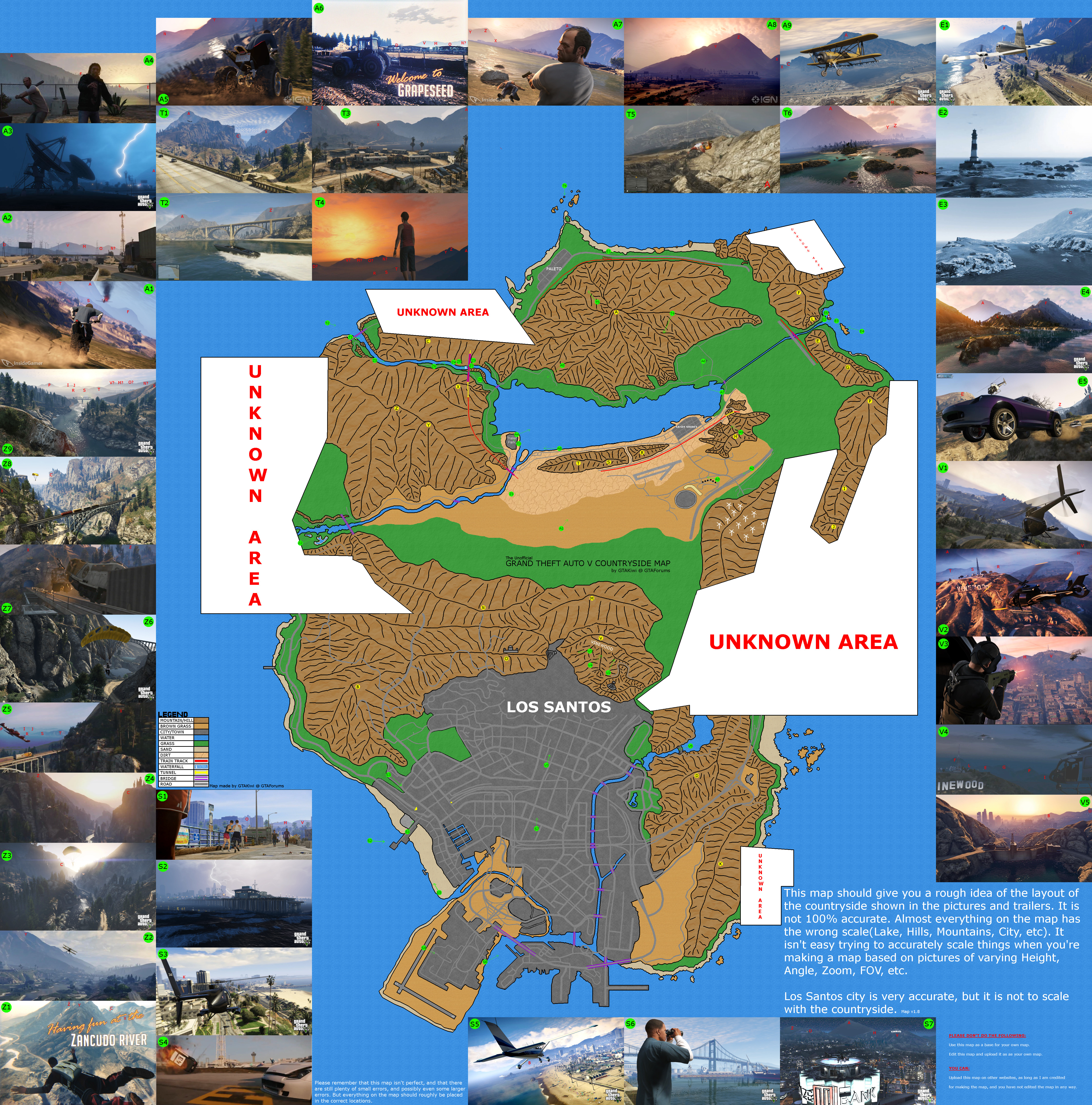 back in 2013 GTA fans managed to accurately map out the entire GTA V map  before it was revealed simply by dissecting the GTA V announcement trailer.  My question is, how come