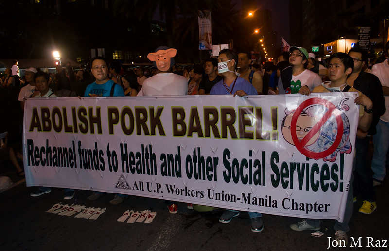 Million People March at Ayala to Scrap Pork Barrel