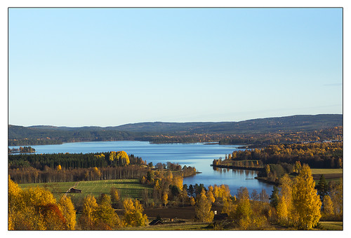 autumn fall sweden leksand dalecarlia