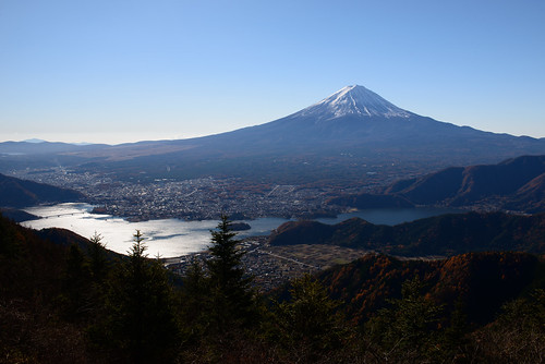 mountain lake fuji 日本 kawaguchiko 山梨県 南都留郡