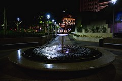 Empty City Fountain