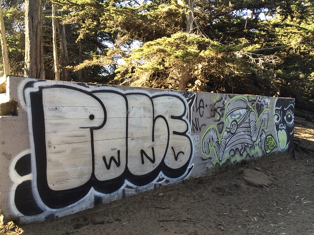 Fort Funston graffiti