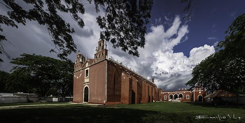 méxico iglesia yucatán convento capilla teabo standingimage