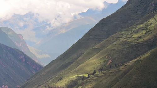mountains green peru view cusco valle valley sacred pisac sagrado 2014