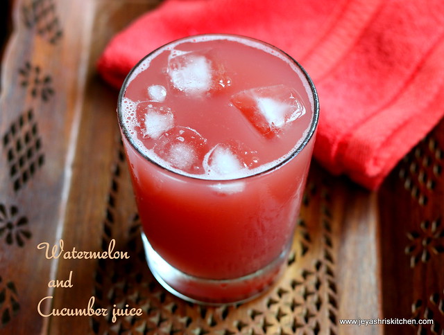 Watermelon-cucumber-juice