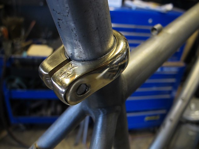 Rew10 Brass seat clamp