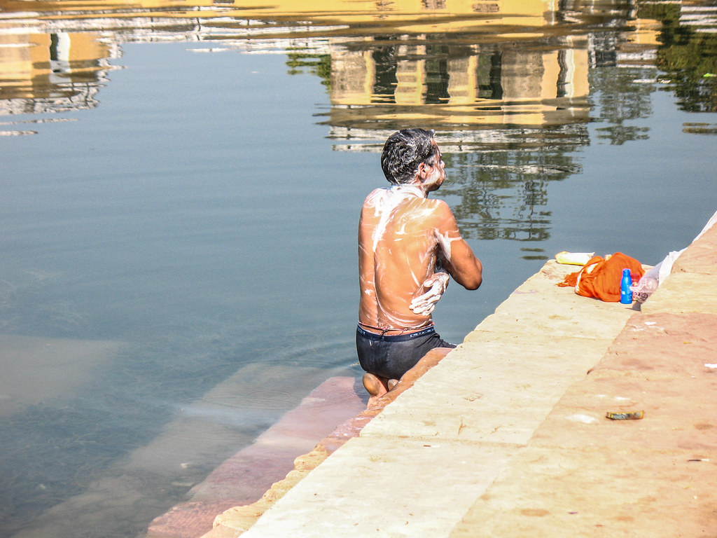 at Ganga(Ganges River) Varanasi India