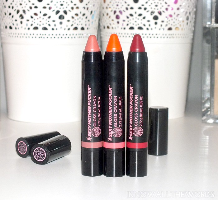 Soap & Glory Sexy Mother Pucker Gloss Crayons (6)