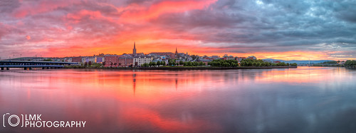 city sunset londonderry derry