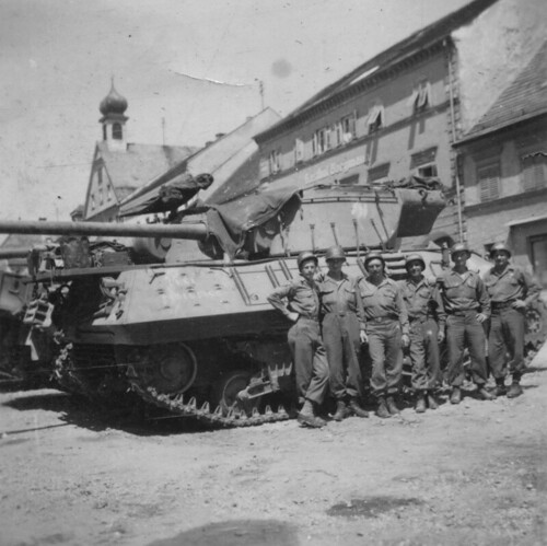 germany wwii worldwarii ww2 1945 usarmy tankdestroyer m36tankdestroyer ortenburggermany