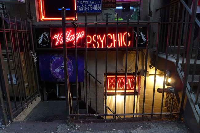 Village psychic, nyc