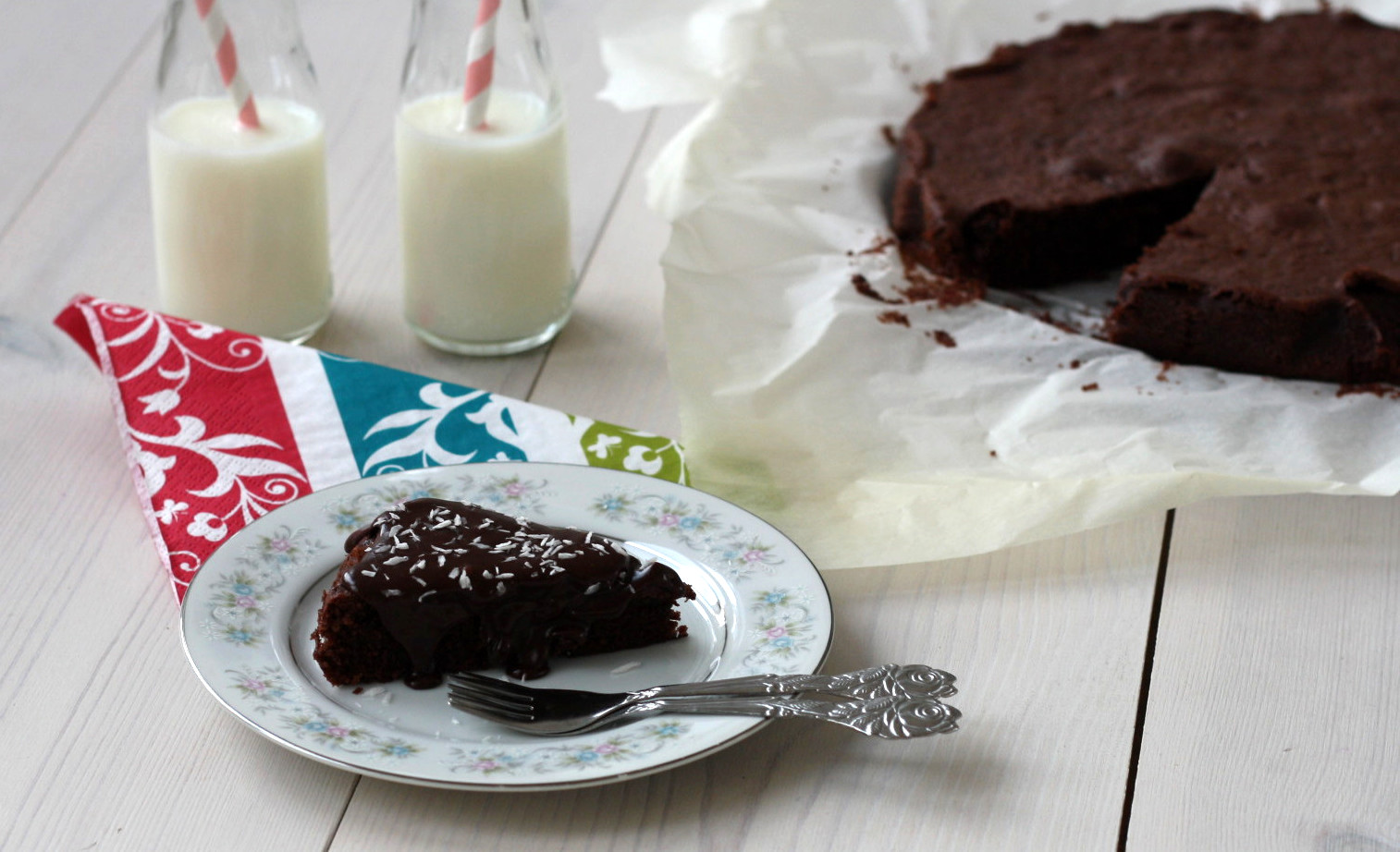Opskrift på hjemmelavet, super lækker, nem og svampet chokoladekage - home made chocolate cake