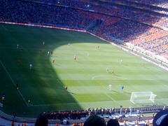 Netherlands vs Denmark at Soccer City 2010 World Cup
