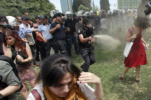 TURKEY-PROTESTS/WOMEN