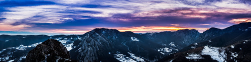 sunset sky panorama mountain snow clouds landscape alba romania albacounty ramet bradesti sergiubacioiu