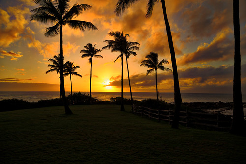 sunset hawaii unitedstates pacific maui lahaina kapaluabay