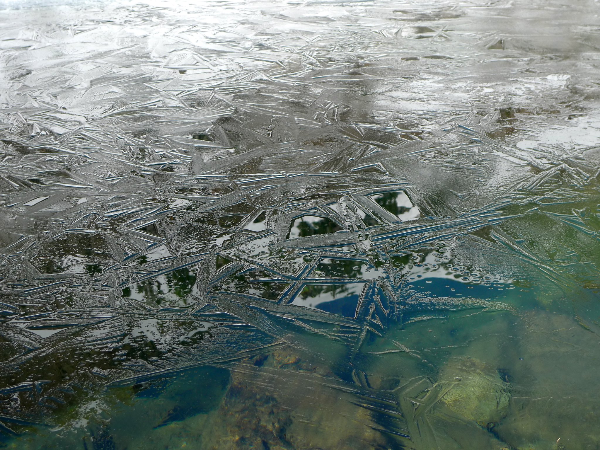 Ice on Alta Morris Lake
