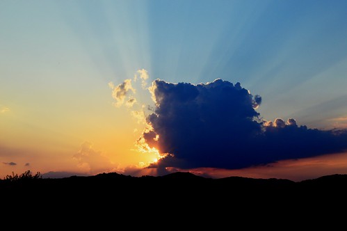 cloud sun sunset sky serbia sundown sunrays blue srbija serbien markovina nikon d3200 focus camera evening