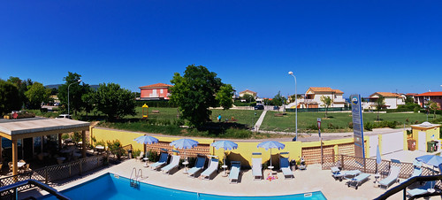 park trip sea italy panorama sun house pool hotel view center residence numana iphone5 iphonography