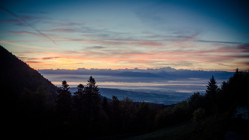 berg frankreich nebel wald morgen wandern mijoux laredoute rhônealpes