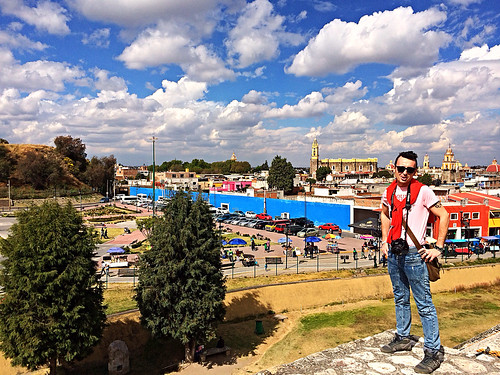 pictures christmas city trip vacation mexico december view pyramid top cholula puebla iphone 5s