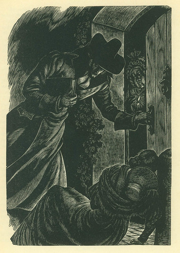 Woodcut from Jane Eyre, 1943 Random House