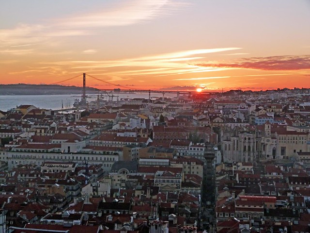 Atardecer en Lisboa