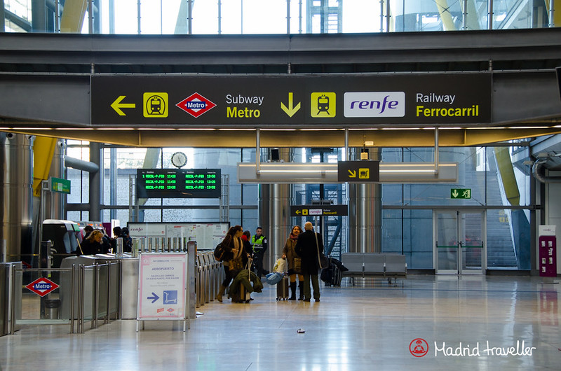 madrid airport transportation to city center