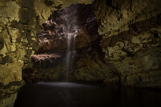 Smoo Cave Waterfall - Durness, Scotland