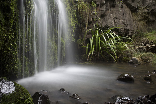 longexposure newzealand water waterfall