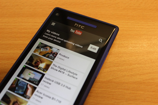 YouTube on Windows Phone 8