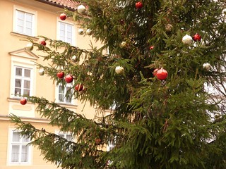 Árbol de Navidad en Praga
