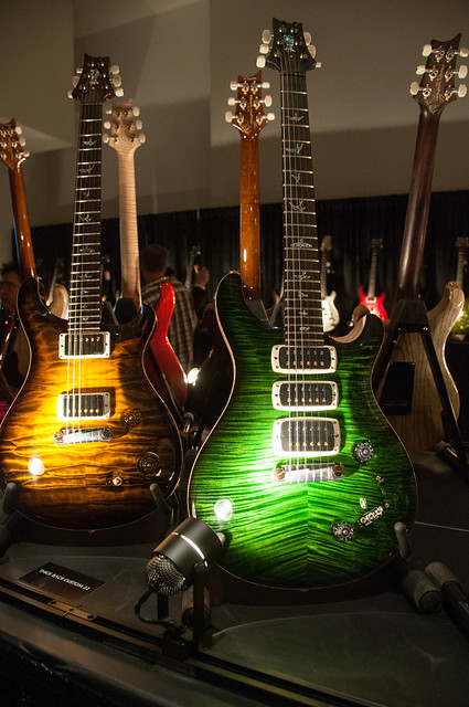 Photo：Paul Reed Smith exhibit at NAMM 2014 By ArtBrom