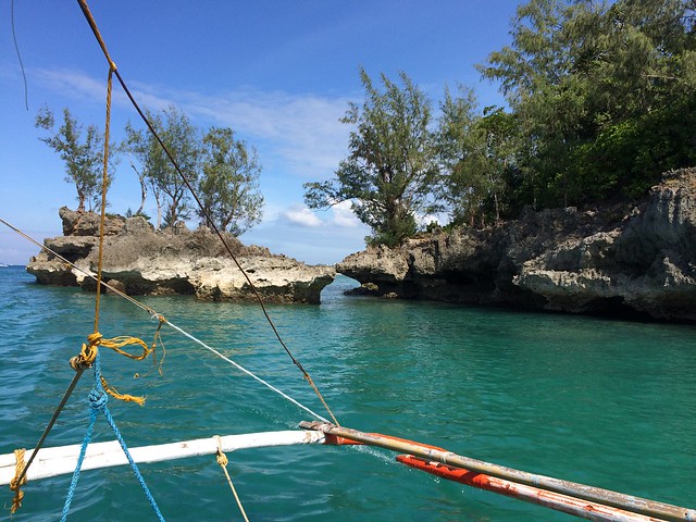 Sailing around Boracay