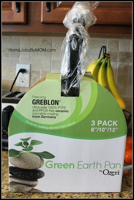 3-Piece Ozeri Green Earth Frying Pan Set