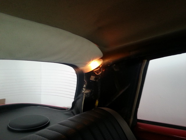 Citroen DS rear interior lights
