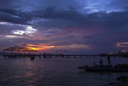 blue sunset red sea sky orange cloud seascape night lens fishing cloudy jetty board omd tawau em5 918mm mzuiko